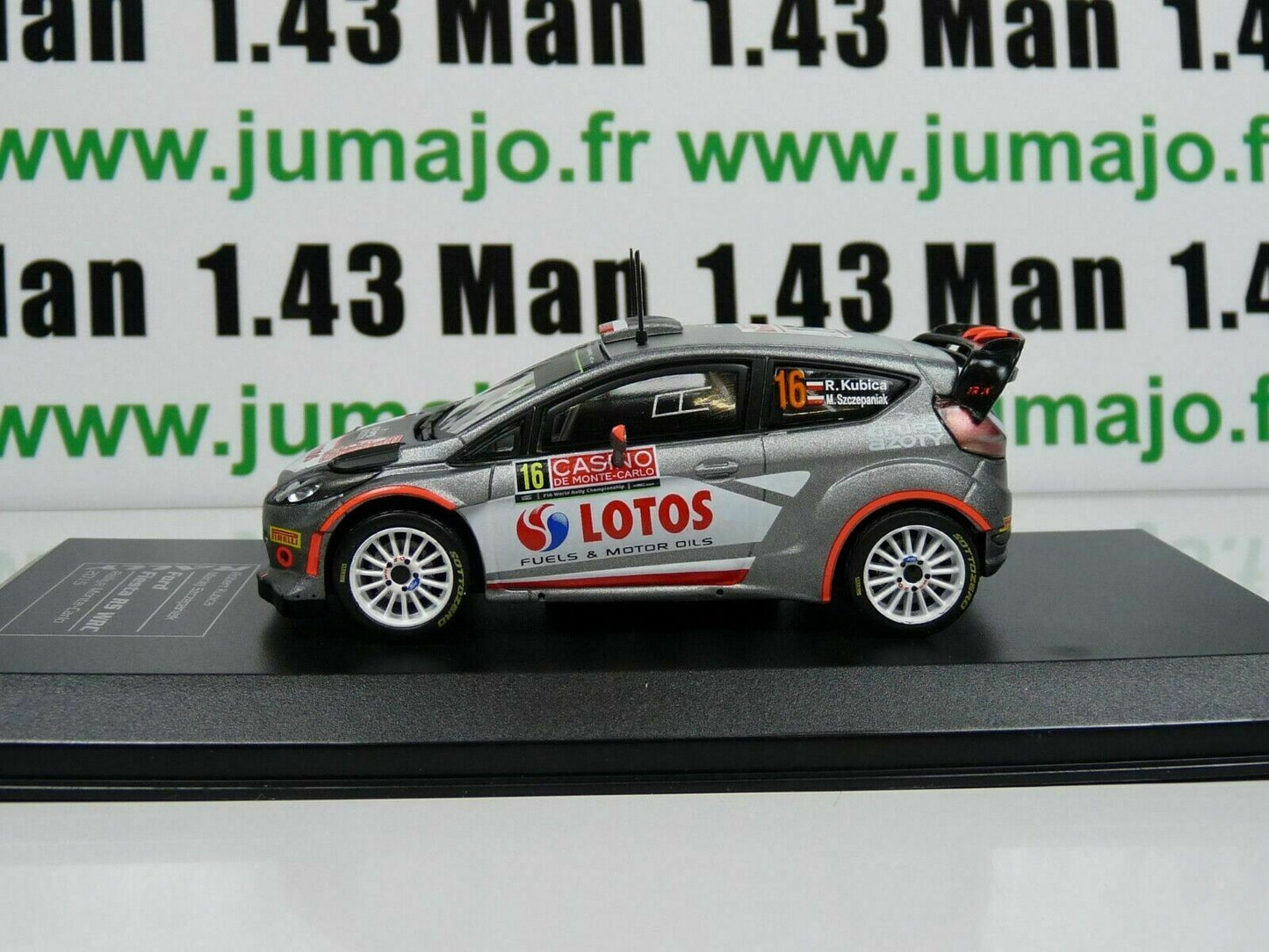 RD10 voiture 1/43 IXO Direkt Rallye FORD FIESTA RS WRC Monte Carlo 2015 Kubica