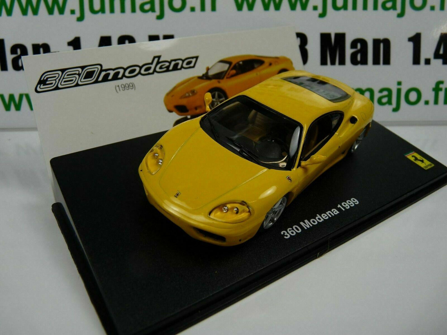 lot 4 voitures 1/43 FERRARI GT : LaFerrari, F12, FXX, 360 Modena