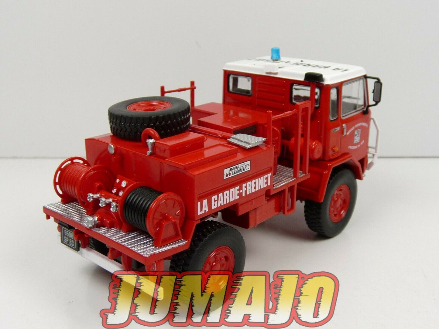 CPI8 camion POMPIER 1/43 Hachette Anticendio Boschivo Iveco 75PC France 1974