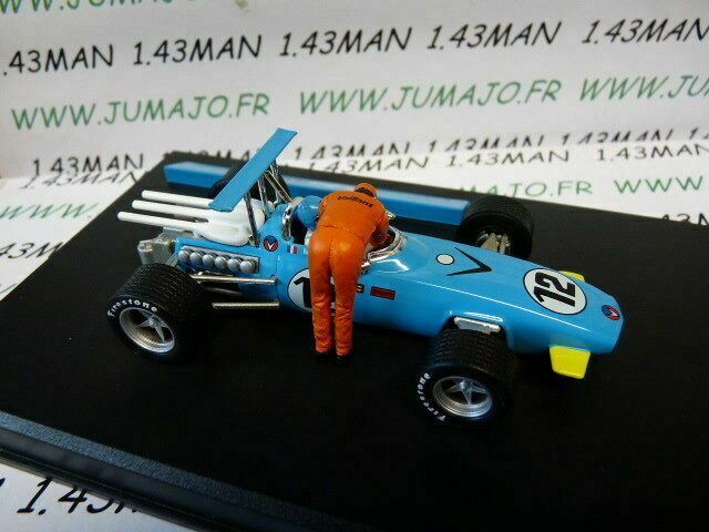 MV7 voiture altaya IXO 1/43 diorama BD MICHEL VAILLANT : Formule 1 F1 1970