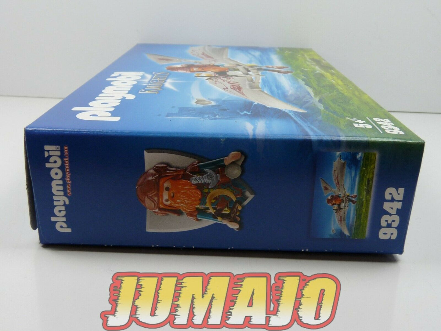 PLY1 PLAYMOBIL Knight 9342 Chevalier Nain avec deltaplane
