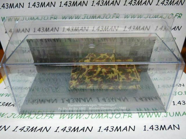 PZ11 Tank militaire 1/72 PANZER n°11 Sturmmörserwagen Minden Allemagne 1945