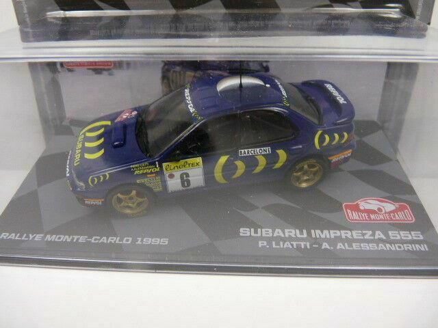 RMIT11 1/43 IXO Rallye Monte Carlo : SUBARU Impreza 555 1995 #6 P.Liatti