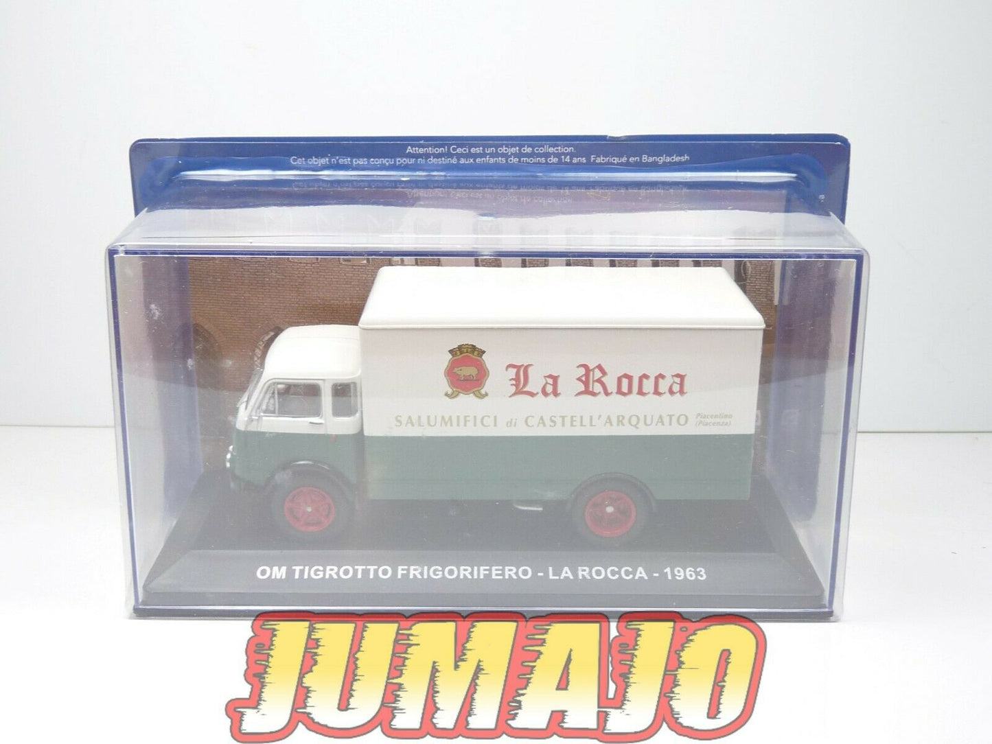 VCE12 1/43 IXO Commerciale Epoque : OM TIGROTTO Frigorifero LA ROCCA 1963