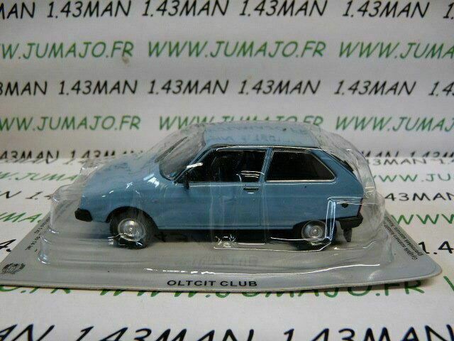PL177 VOITURE 1/43 IXO IST déagostini POLOGNE : OLTCIT Club BLEU