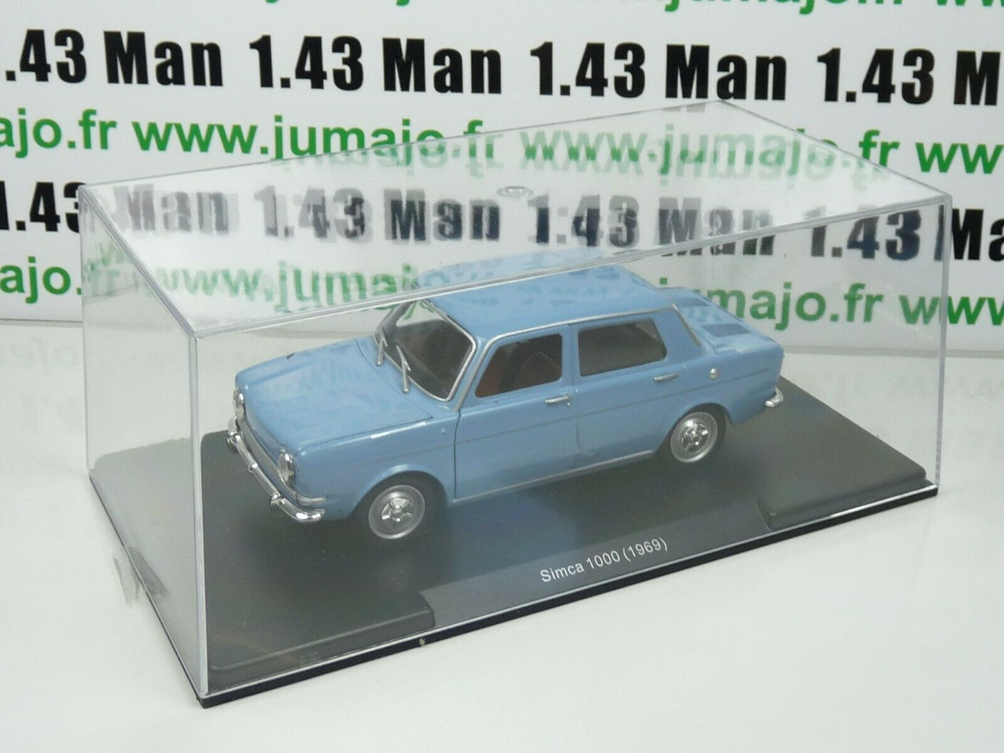 VQ6+18 LOT 2 Voitures 1/24 SALVAT/ LEO models : SIMCA 1000