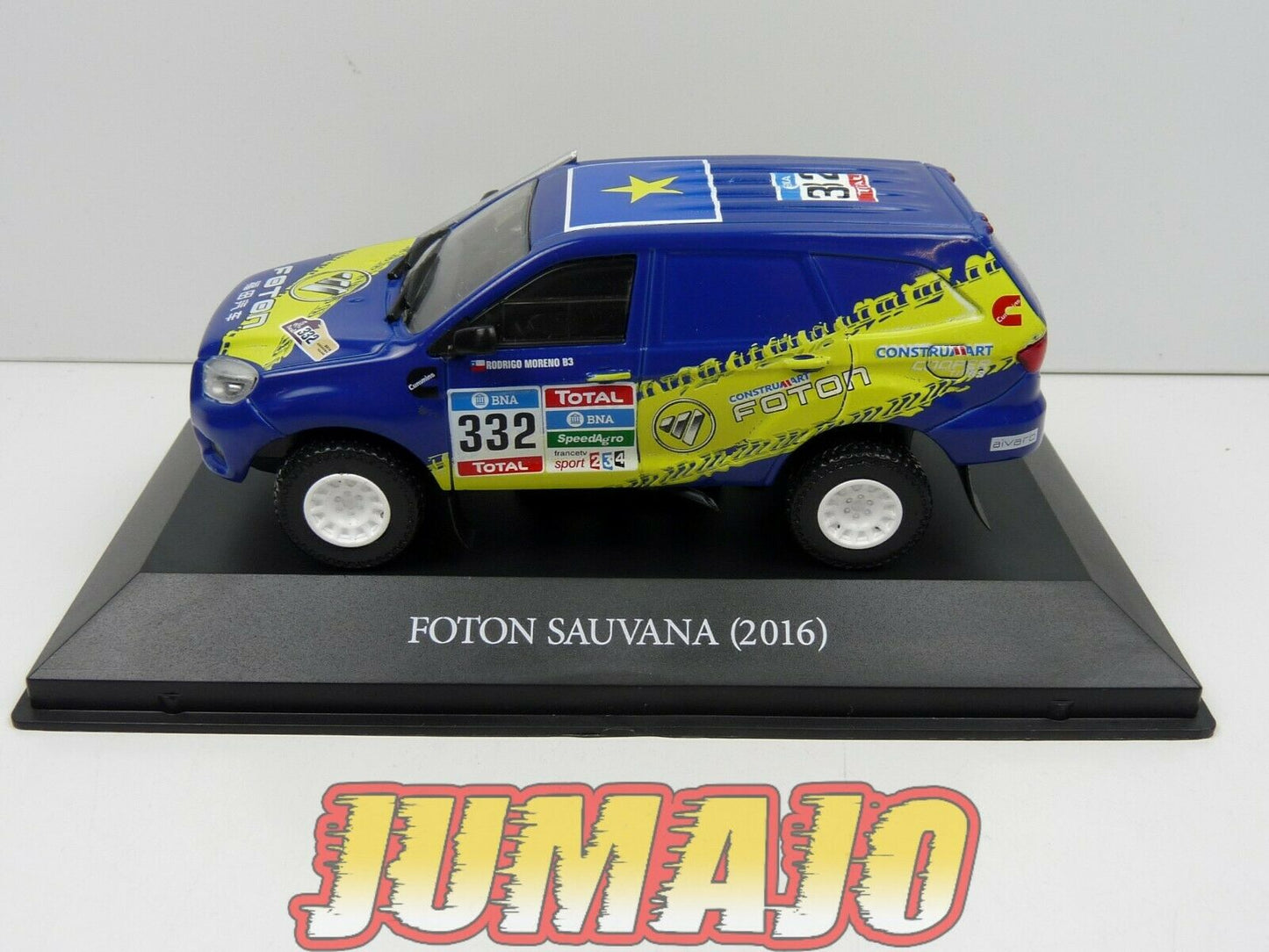 RLY8 Voiture 1/43 SALVAT Paris/Dakar : Foton Sauvana Rodrigo Moreno 2016