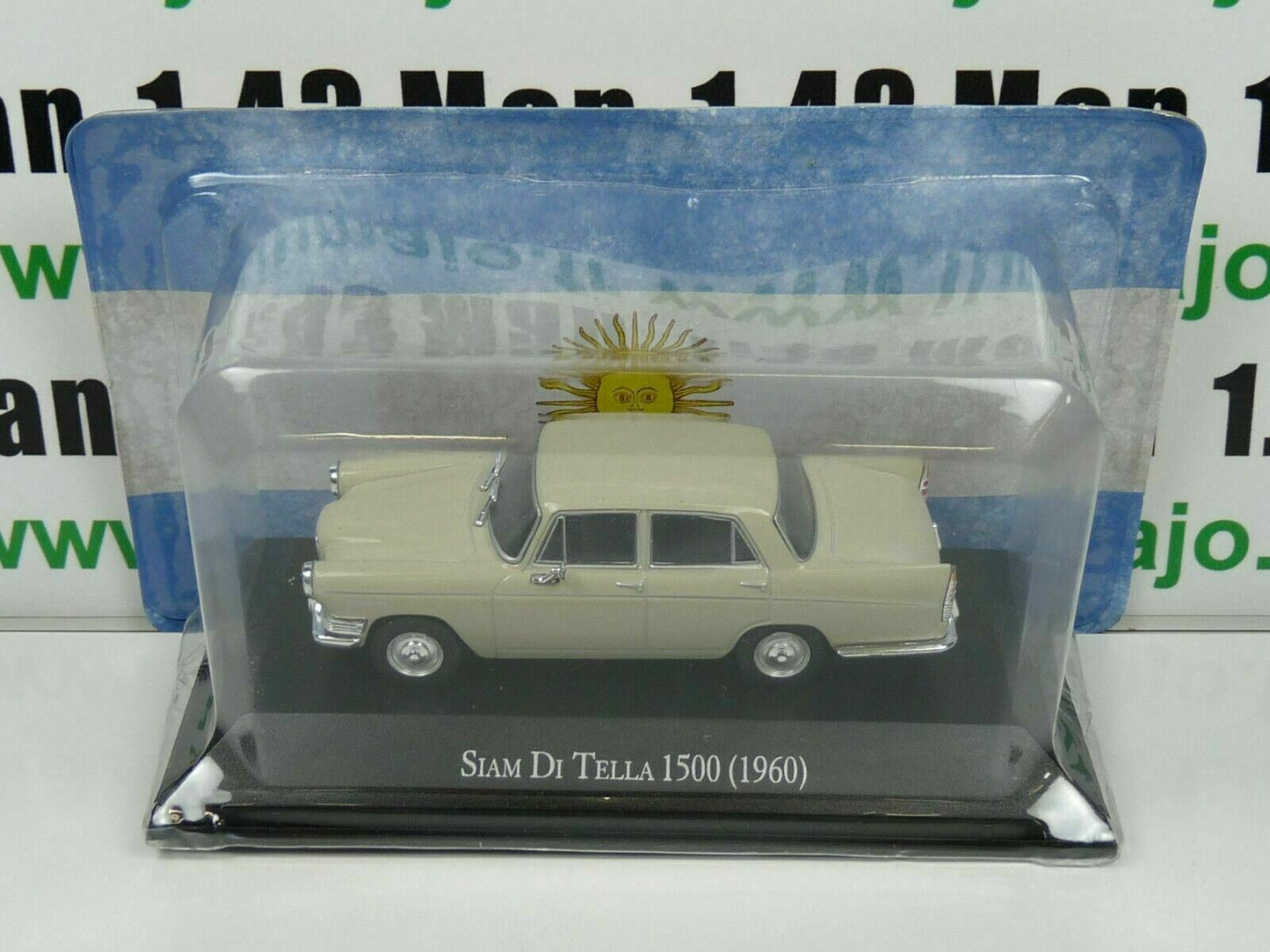 ARG17 Voiture 1/43 SALVAT Autos Inolvidables: Siam Di Tella 1500 1960 Riley 4