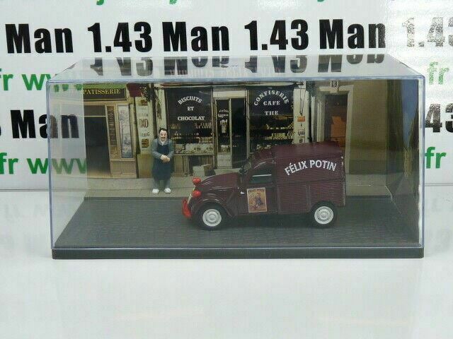 PU1 Voiture 1/43 ELIGOR Petits Utilitaires CITROEN 2CV épicier Félix Potin