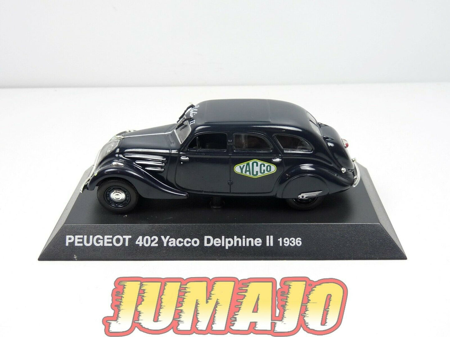 DIV6 Voiture 1/43 Hachettes PEUGEOT NOREV : 402 Yacco Delphine II 1936