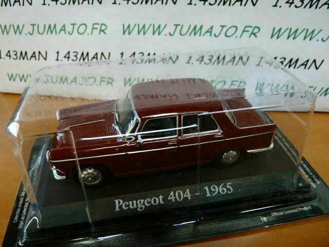 RBA10 voiture 1/43 RBA Italie IXO : PEUGEOT 404 1965