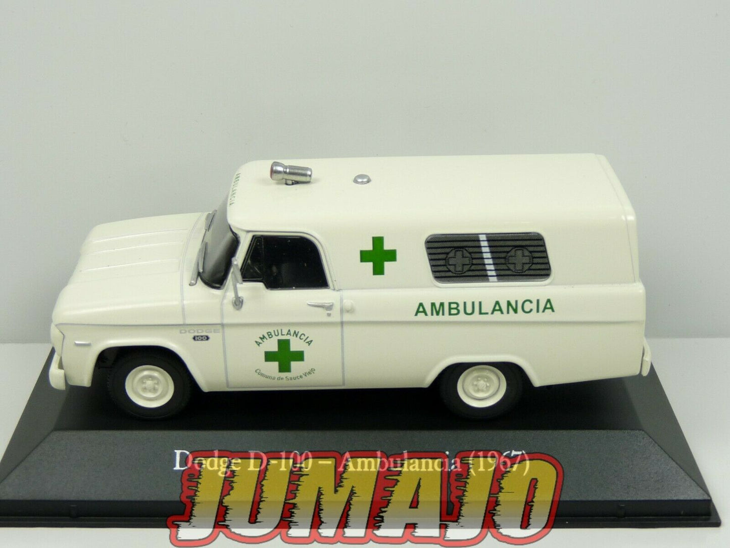 Lot 3 Voitures 1/43 Salvat AMBULANCE croix rouge : FORD F100 F150 Dodge