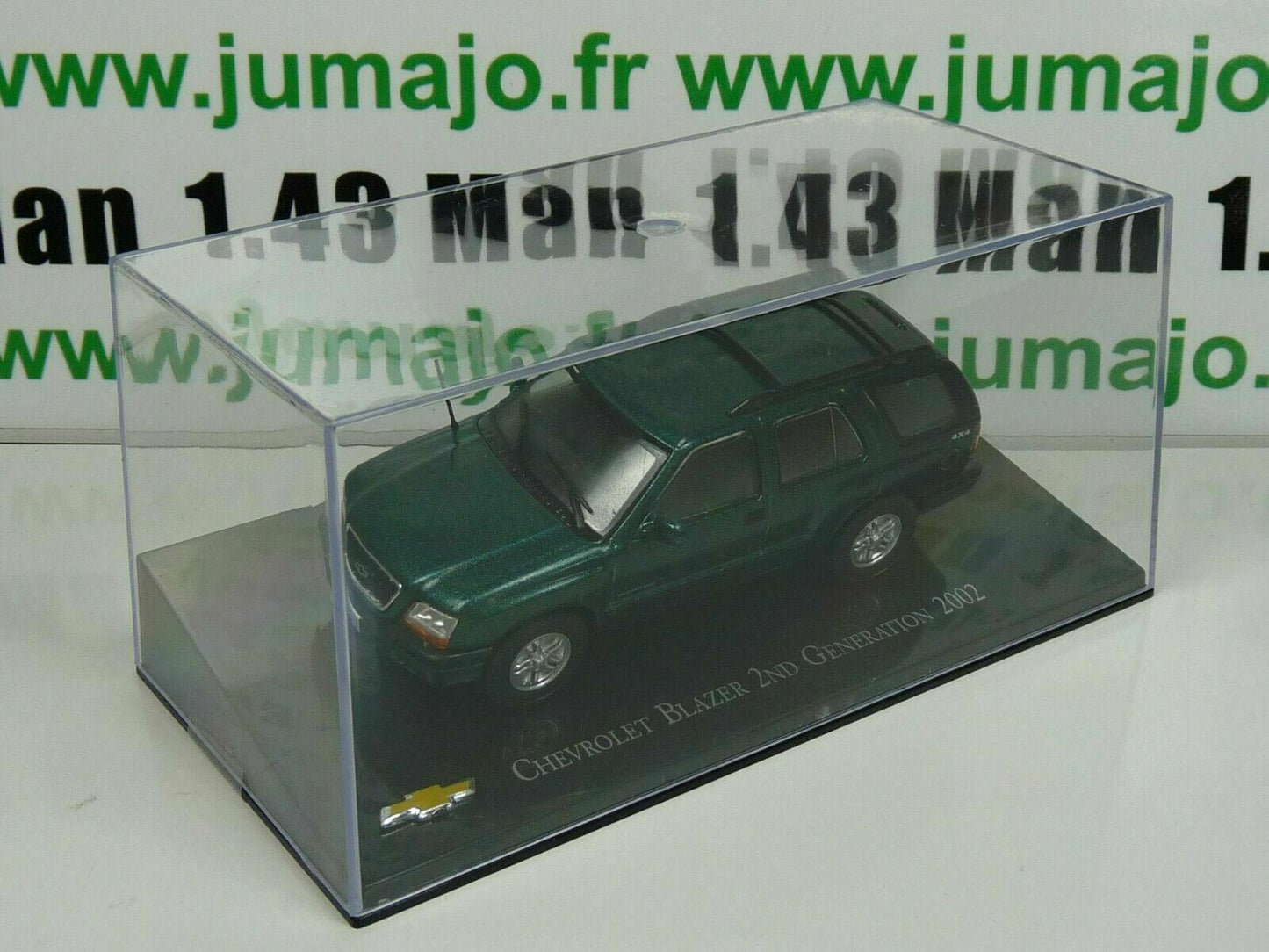 CVT37 voiture 1/43 IXO Salvat BRESIL CHEVROLET : Blazer 2nd Generation 2002