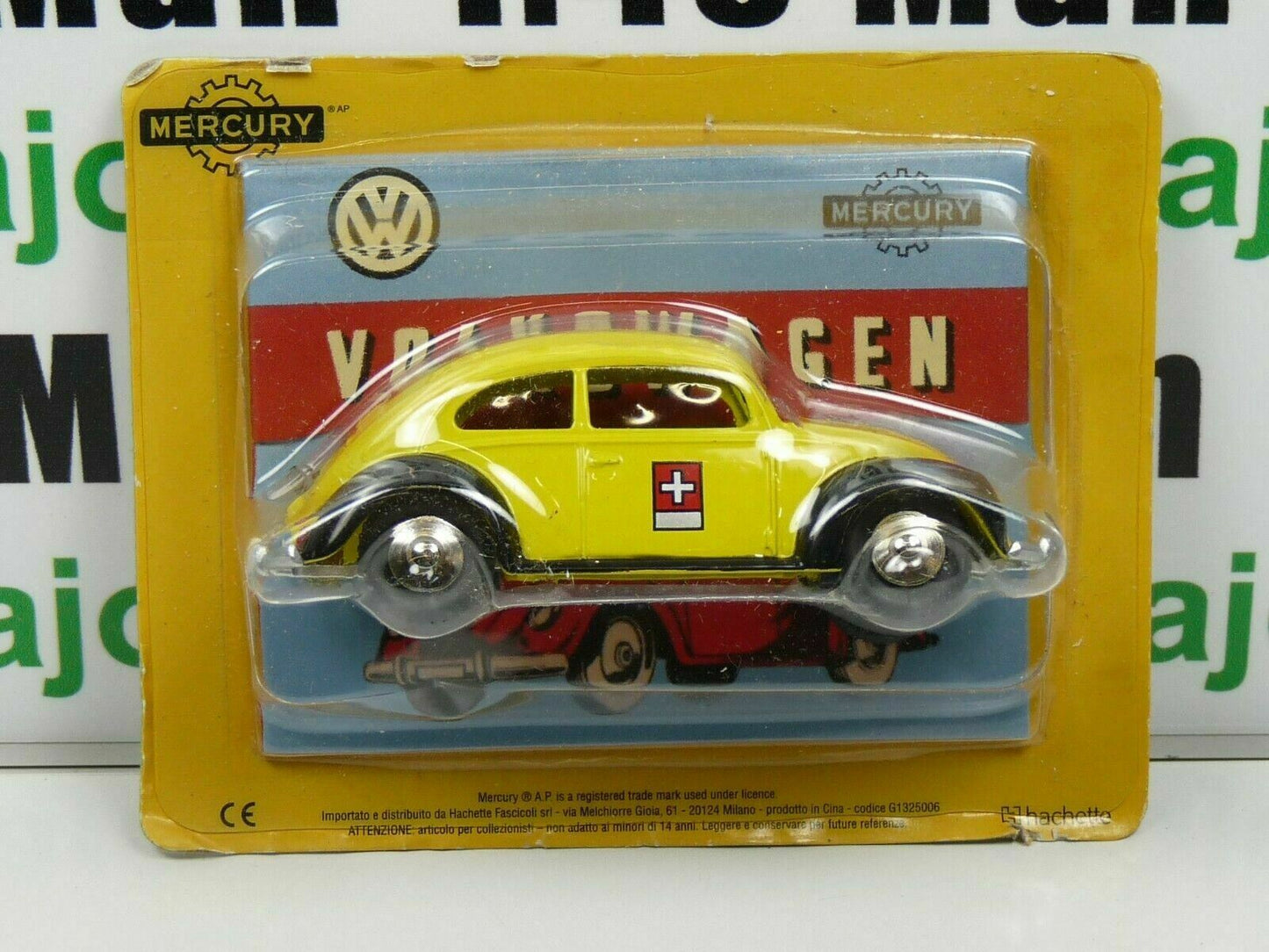 MRY6 Voiture 1/48 MERCURY hachette : Volkswagen Poste Suisse n°15