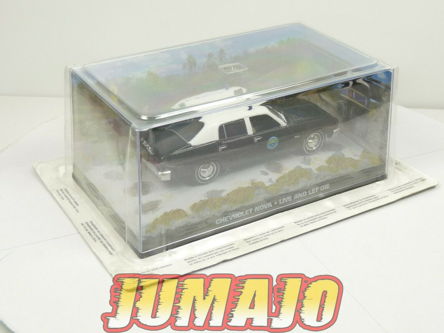 JB43 voiture 1/43 IXO 007 JAMES BOND : CHEVROLET Nova live and let die