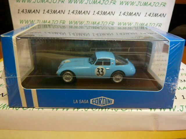 GOR13 Voiture saga GORDINI atlas ELIGOR GORDINI Type 18s 24 H du Mans 1950 #33