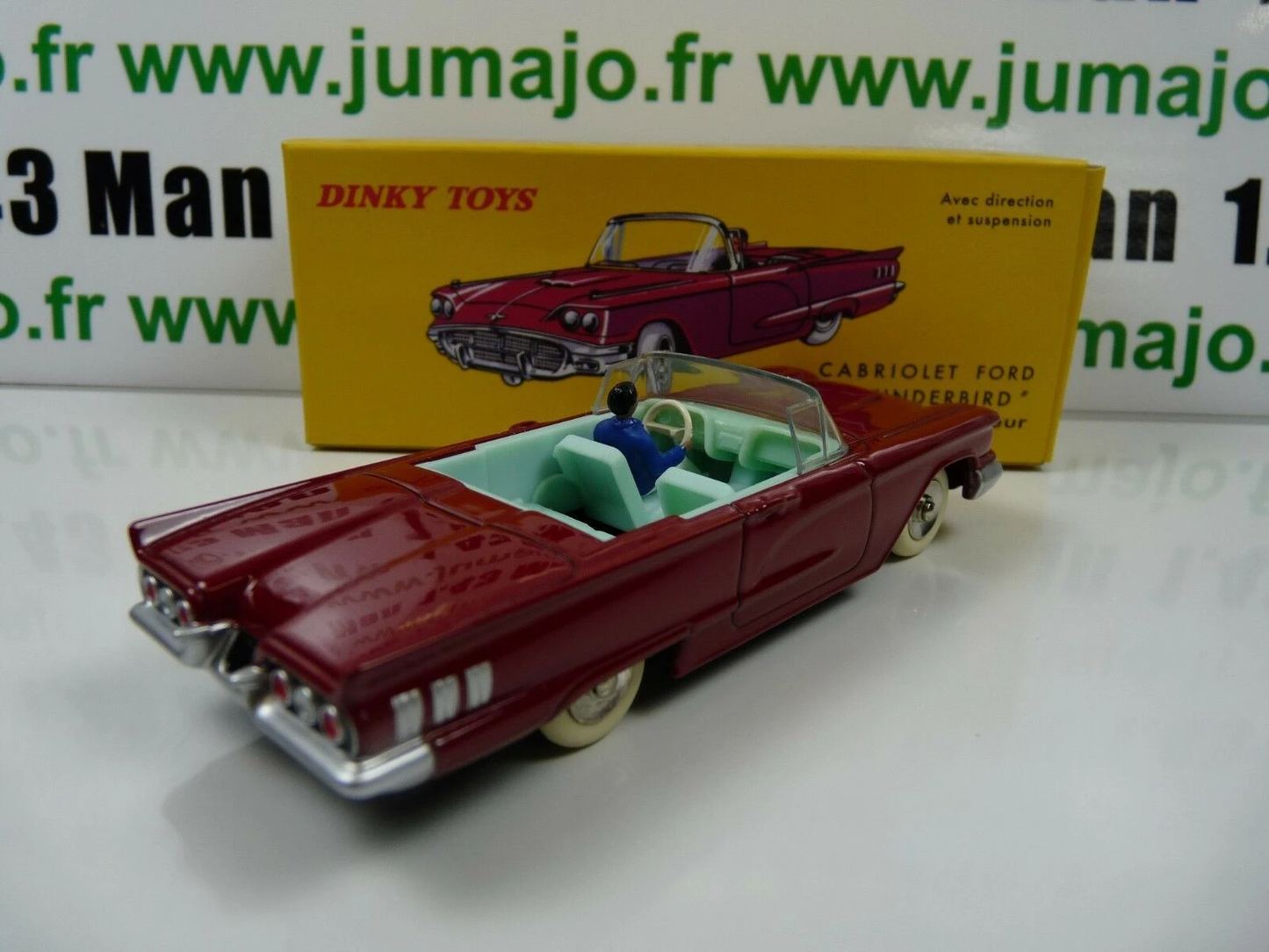 LOT 5 Voitures DINKY TOYS DeAgostini : KODAK 480 THUNDERBIRD BEETLE XK120 TR2 SPORTS