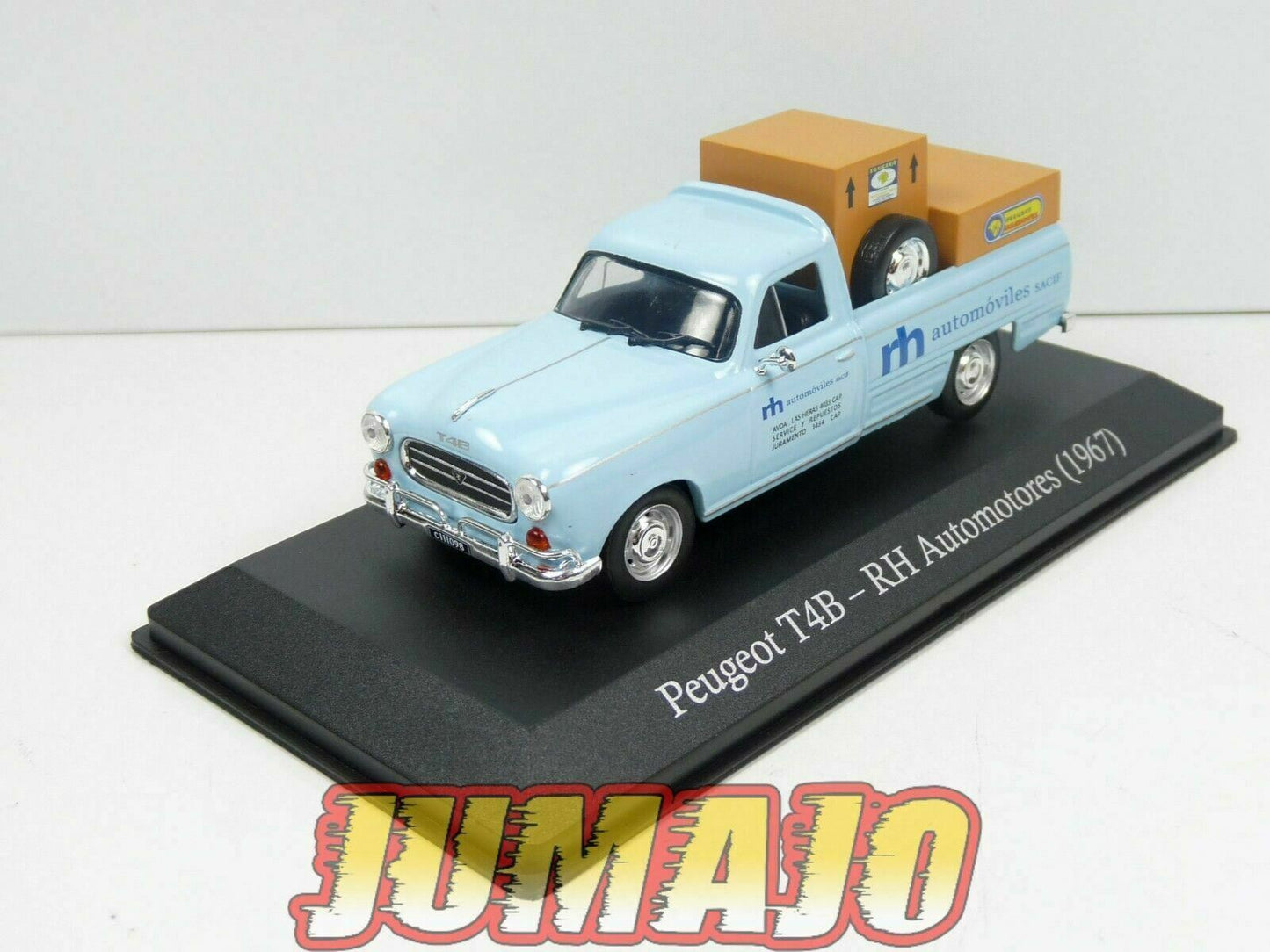 LOT 4 PEUGEOT 1/43 SALVAT Servicios : 403 pick-up (T4B) 404 504 SL