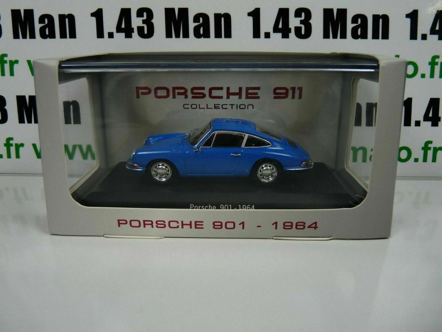 POR1 Voiture 1/43 atlas NOREV PORSCHE 911 : PORSCHE 901 ( 911 ) 1964