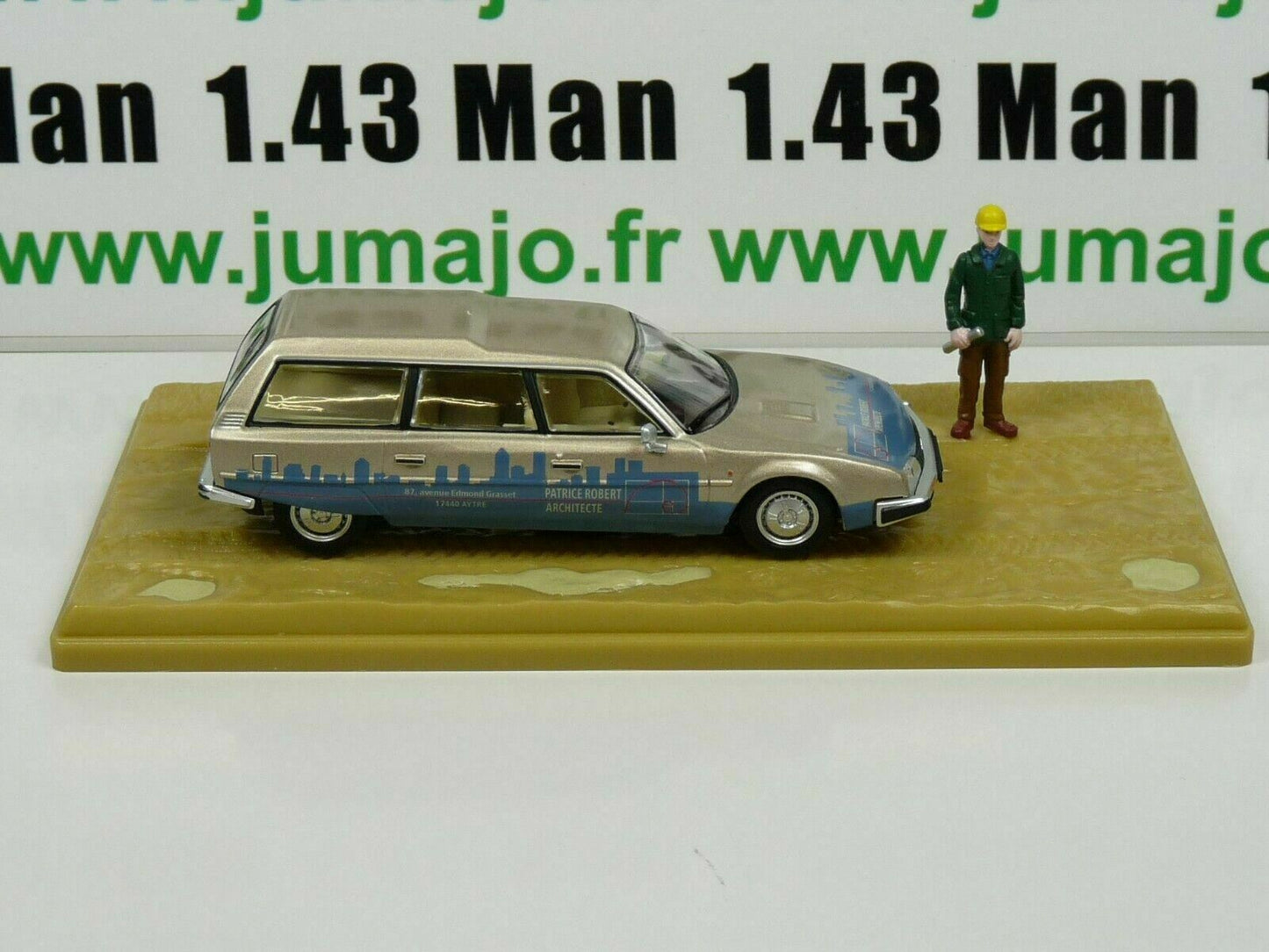 PU20 Voiture 1/43 ELIGOR Petits Utilitaires CITROEN CX break Série 2 Chef chantier