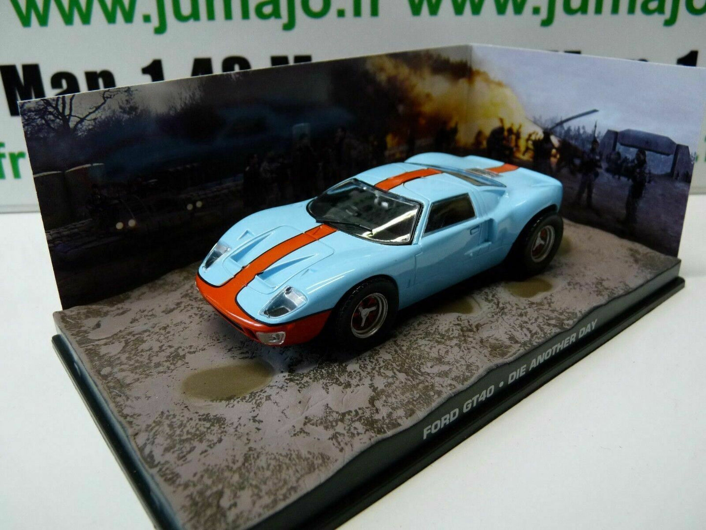 lot 4 Voitures(2) 1/43 IXO 1/43 IXO 007 JAMES BOND : JB 10, 31, 52, 51 gt 40
