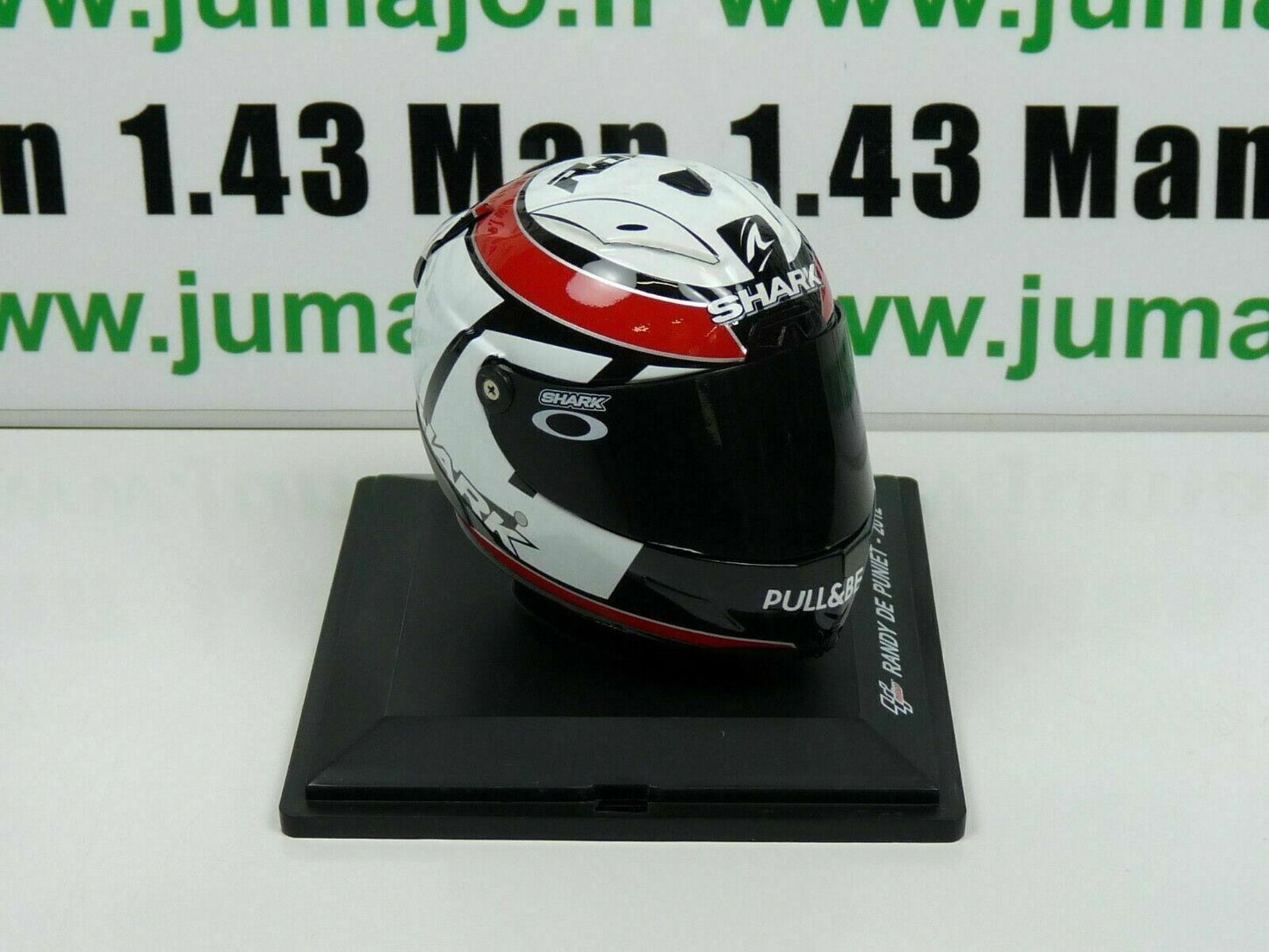 CM17 CASQUE MOTO GP 1/5 : RANDY DE PUNIET 2012 Shark