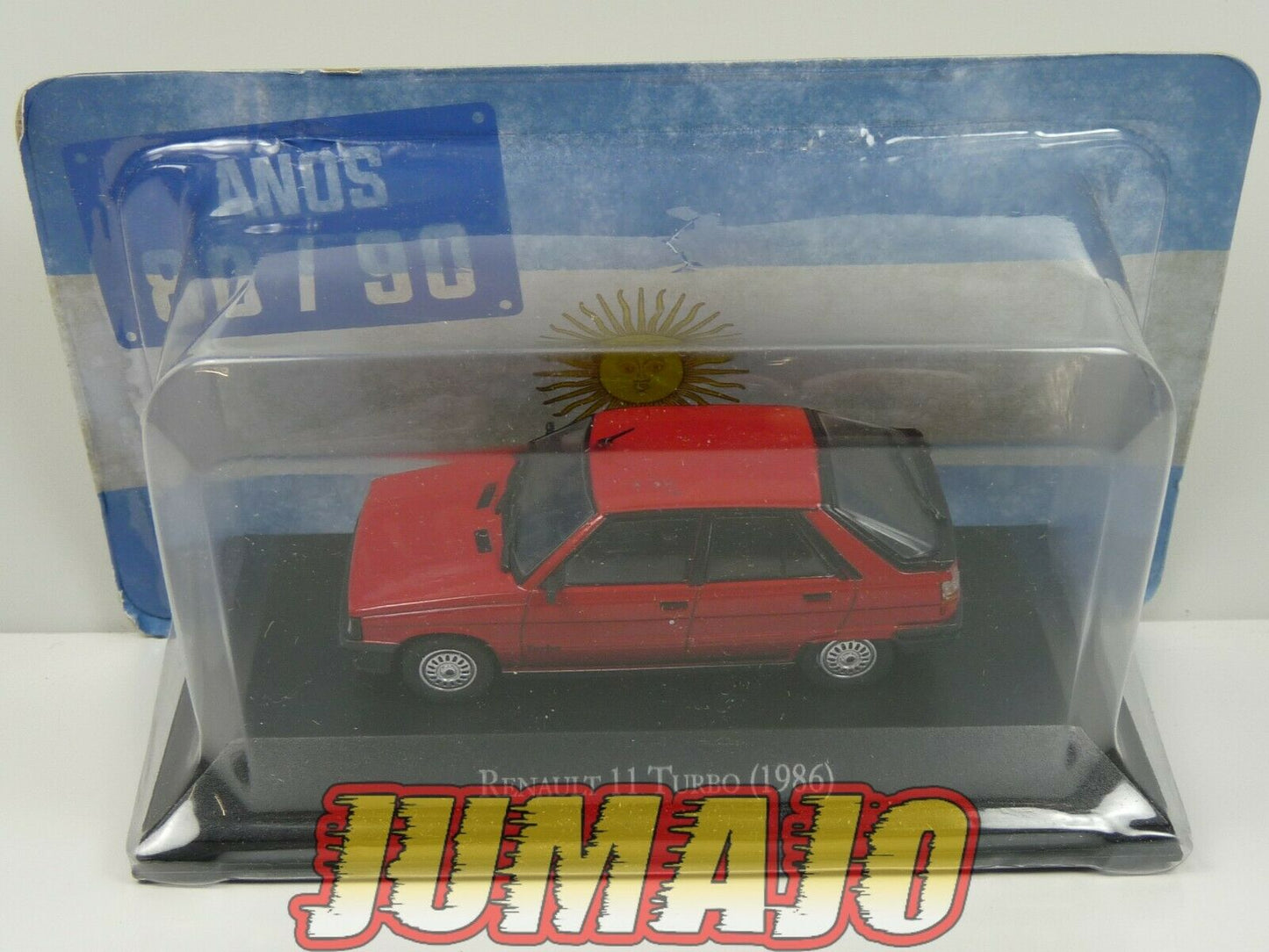 AQV11 Voiture 1/43 SALVAT Autos Inolvidables 80/90 : RENAULT 11 TURBO 1986