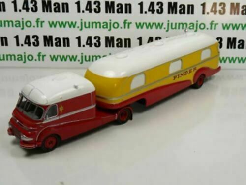 PIN3 + PIN4 1/43 IXO CIRQUE PINDER : Ensemble Camion Directeur assomption