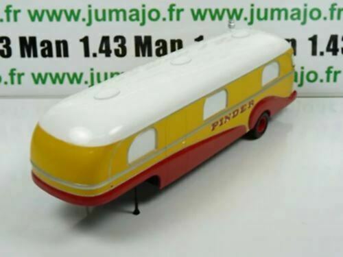 PIN3 + PIN4 1/43 IXO CIRQUE PINDER : Ensemble Camion Directeur assomption