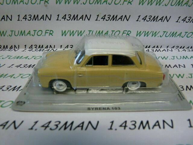 PL151 Voiture 1/43 IXO IST DeAgostini POLOGNE : SYRENA 103 (FSO)