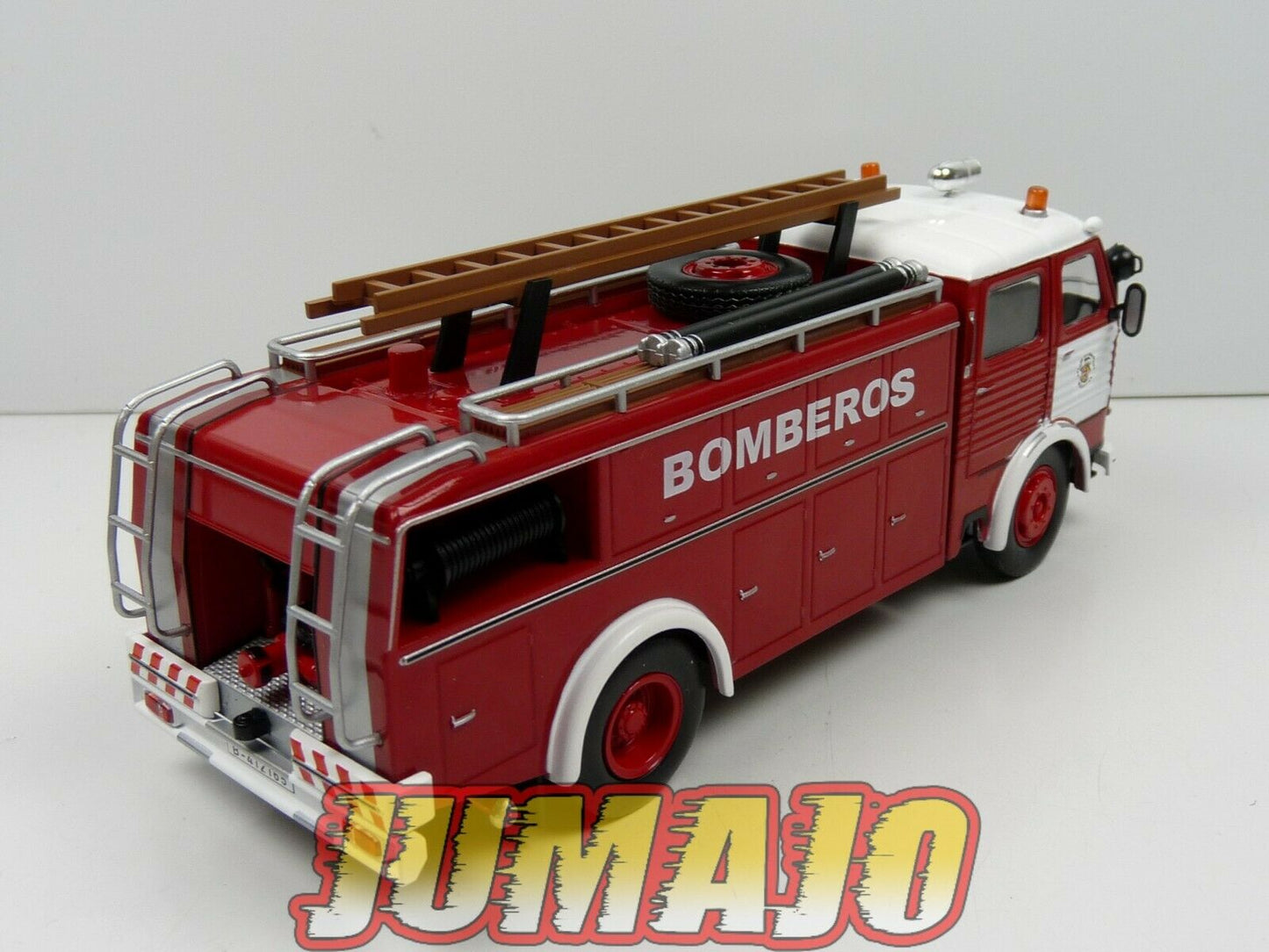 CPI6 camion POMPIER 1/43 Hachette Autopompa Pegaso 1091/1 Espagne 1963 Barcelona
