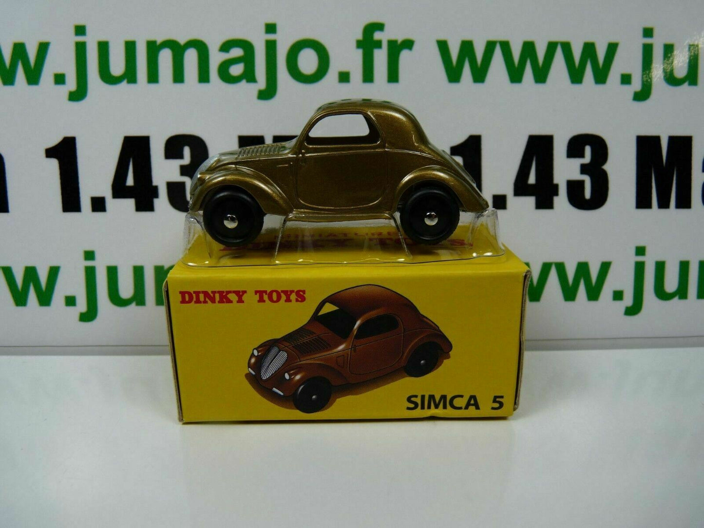 DT225 Voiture 1/43 réédition DINKY TOYS DeAgostini : SIMCA 5 Fiat Topolino