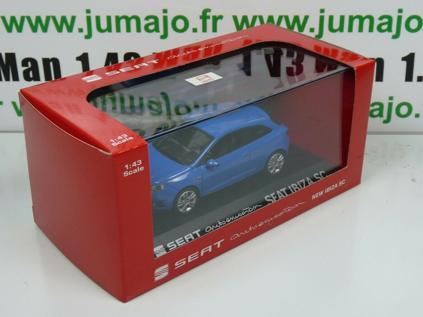 SEA5 Voiture 1/43 SEAT dealer models FISCHER : Ibiza SC