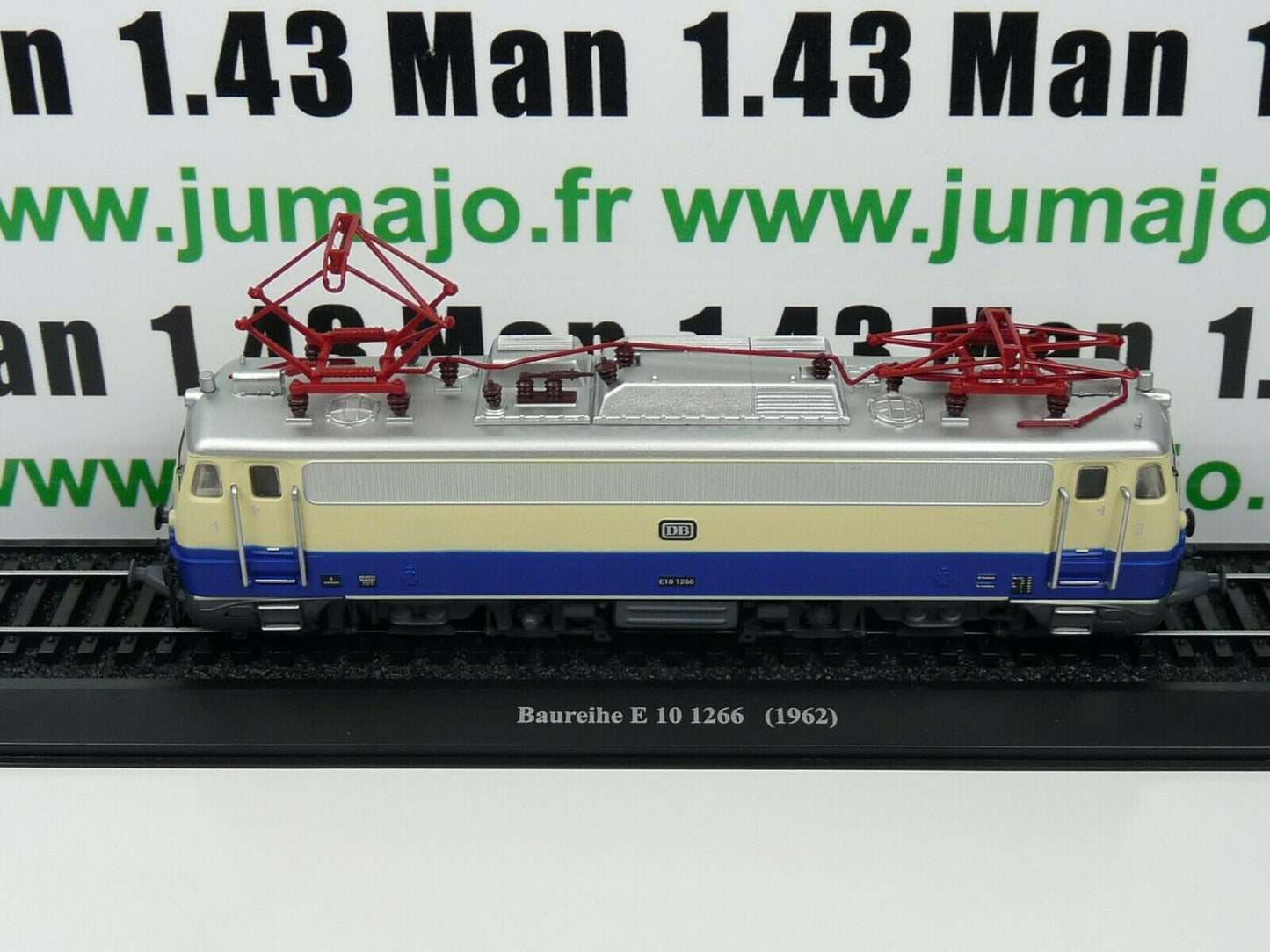 MEA71 LOCOMOTIVE train DB 1/87 HO : Baureihe E 10 1266 (1962) Allemagne
