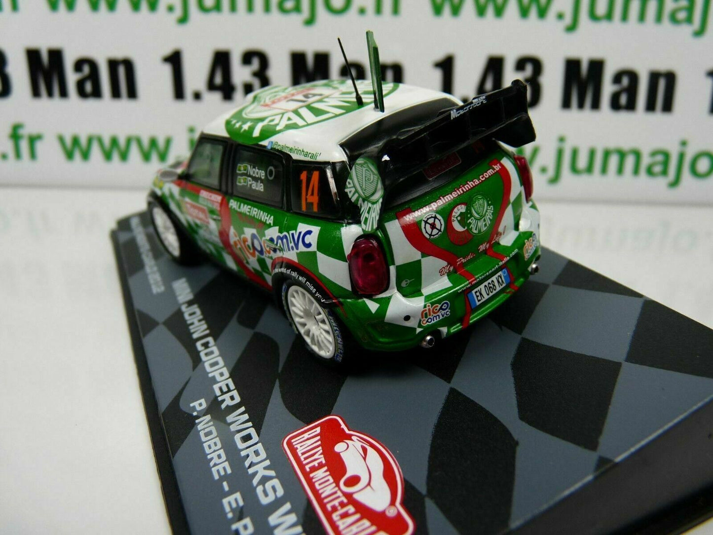 RMIT10 1/43 IXO Rallye Monte Carlo : MINI John Cooper Works WRC 2012 #14 P.Nobre