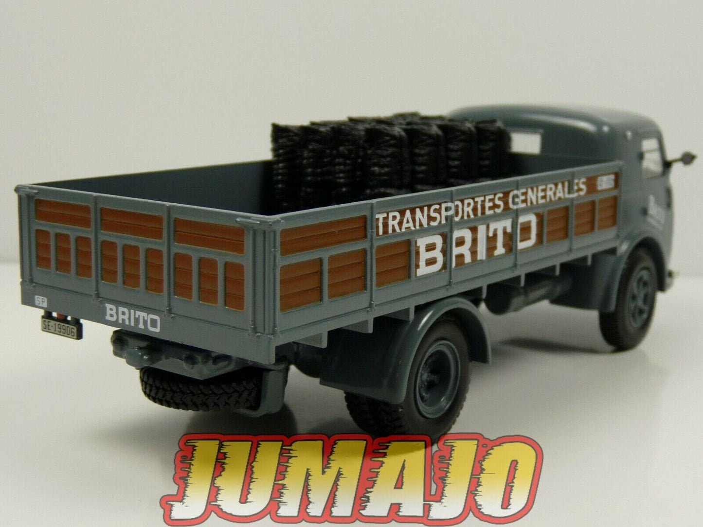 PEG22 CAMIONS PEGASO Salvat 1/43 : Enasa Hispano 66 G plateau Charbonnier