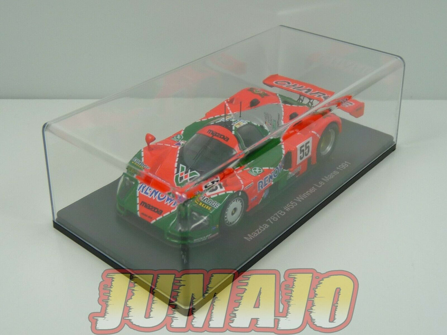 24H83 1/43 HACHETTES 24 Heures Le Mans : Mazda 787B 55 Winner 1991 Weidler