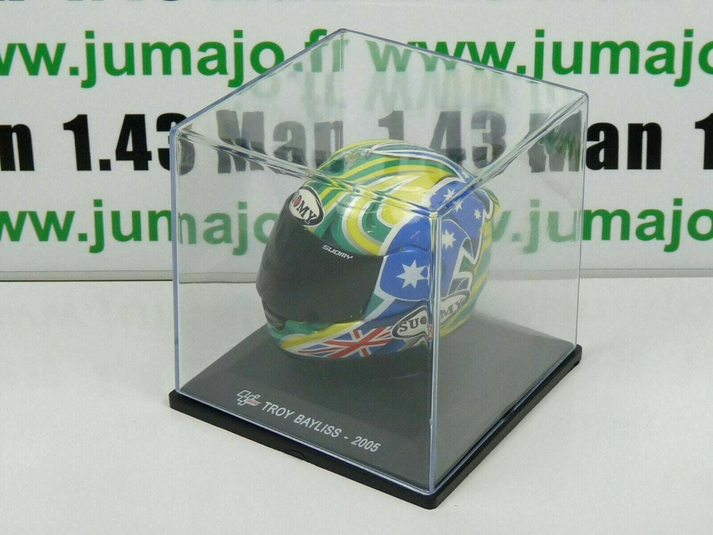 CM29 CASQUE MOTO GP 1/5 : TROY BAYLISS 2005 Suomy