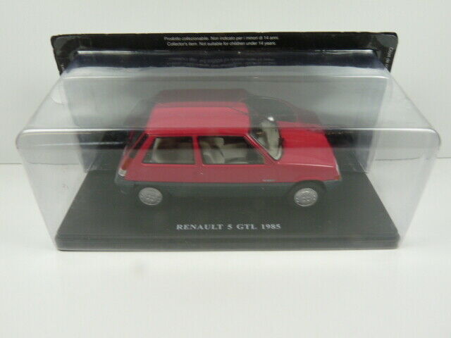 VQ23 Voiture 1/24 SALVAT Models : RENAULT 5 GTL 1985 SUPERCINQ