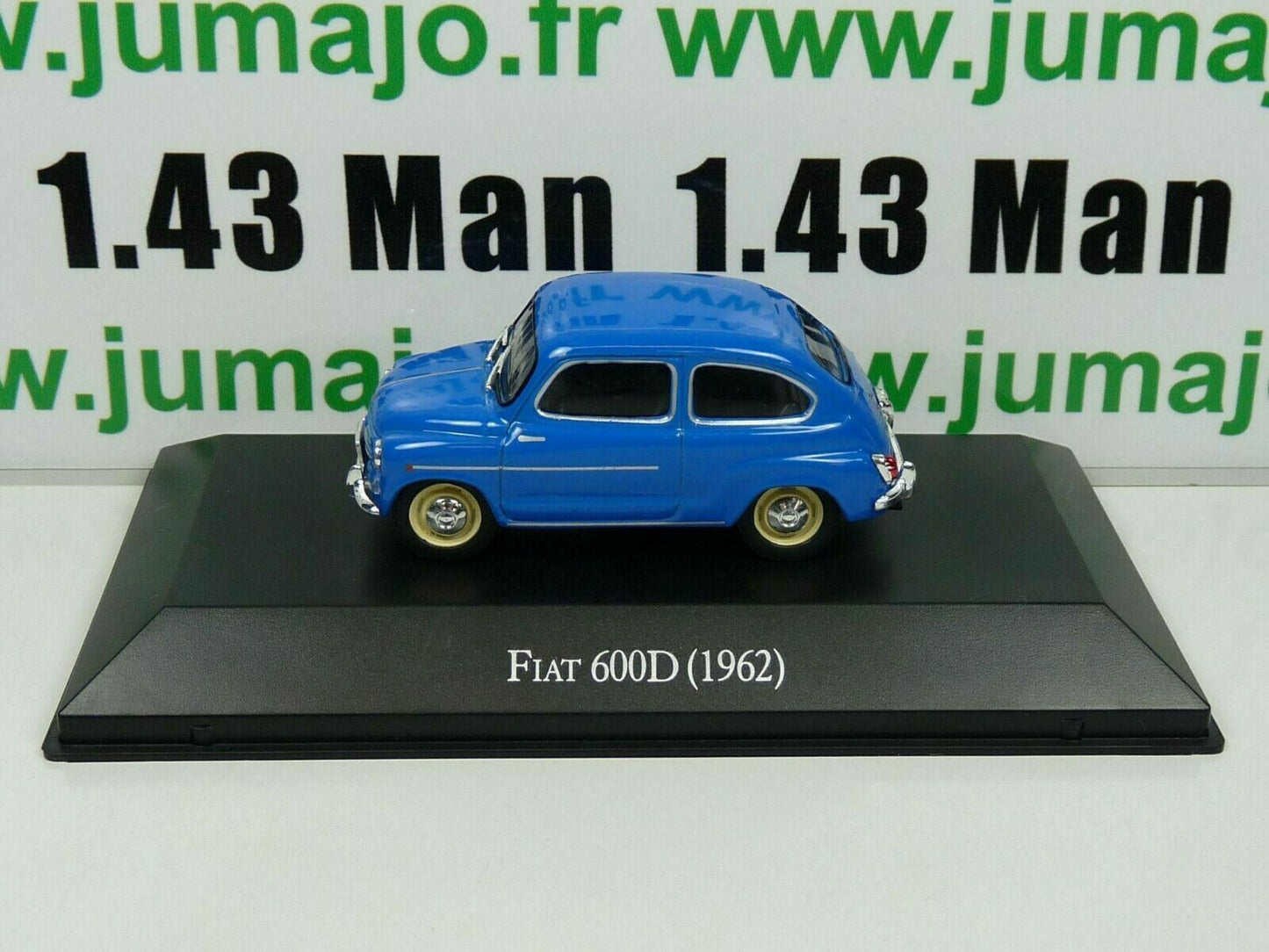 ARG4 Voiture 1/43 SALVAT Autos Inolvidables : Fiat 600D (1962) Fitito
