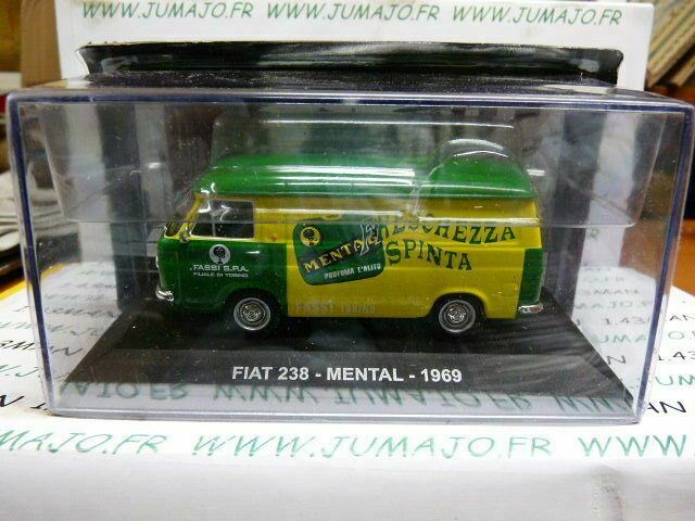 PIT58 1/43 IXO Véhicules d'époque ITALIE : FIAT 238 Mental 1969