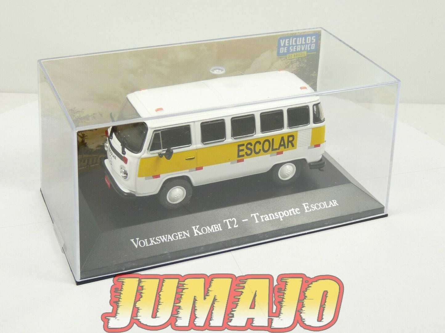 SBR1 1/43 IXO DéAgostini Véhicules Brésil Volkswagen kombi T2 Bus scolaire