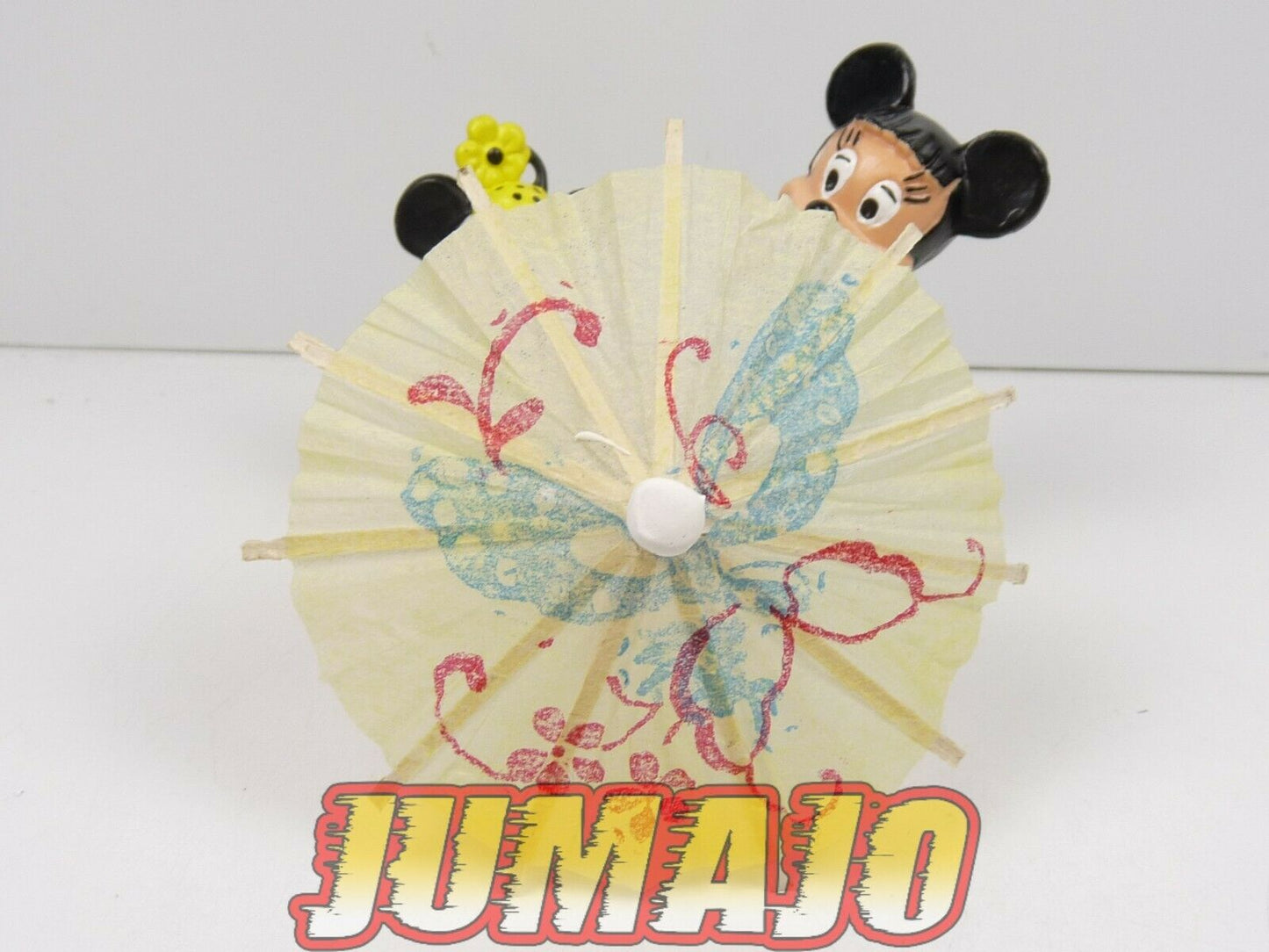 FIG73c lot 2 figurines PVC DISNEY BULLY 6cm : MICKEY mouse Mnnie chine + vintage