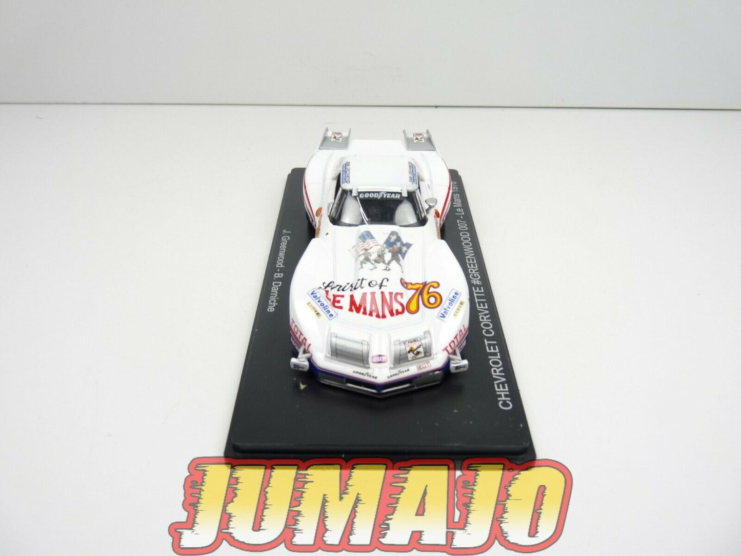 24H78 1/43 HACHETTE SPARK 24 Heures Le Mans CHEVROLET Corvette 1976 Darniche #76