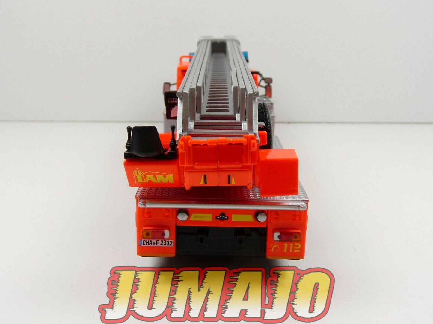 CPI4 camion POMPIER 1/43 Hachette Autoscala Iveco Magirus DLA(K) Grande Echelle