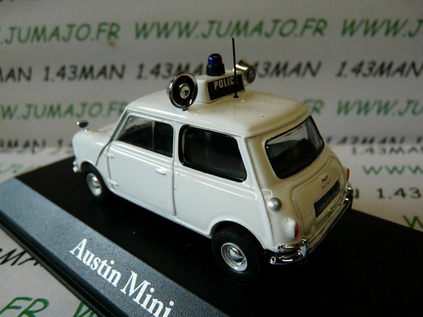 PUK2 voiture 1/43 CORGI ATLAS POLICE CARS : Austin Mini Royal Ulster