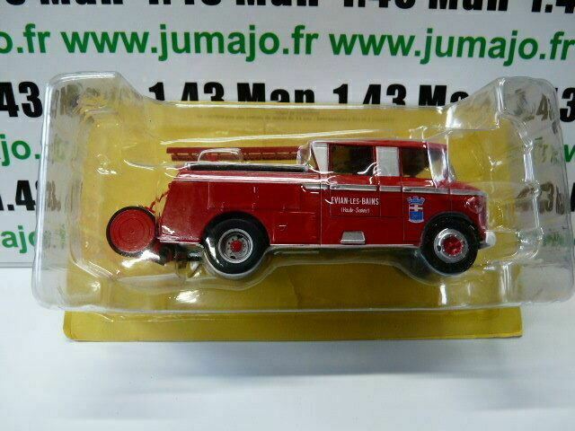 CPF65 Camion 1/43 Hachette IXO Pompiers : CITROEN 46 CD Pompes-Guinard heuliez