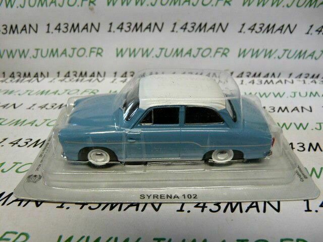 PL121 Voiture 1/43 IXO IST DeAgostini POLOGNE : SYRENA 102