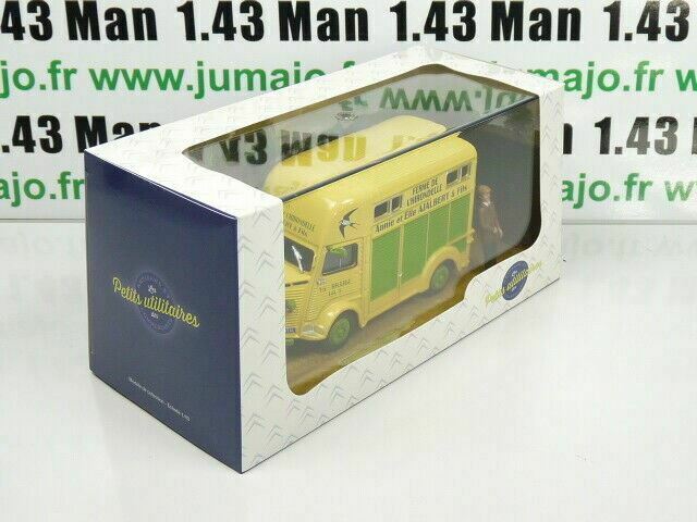 PU9 Voiture 1/43 ELIGOR Petits Utilitaires CITROEN Type H Marchand de bétail