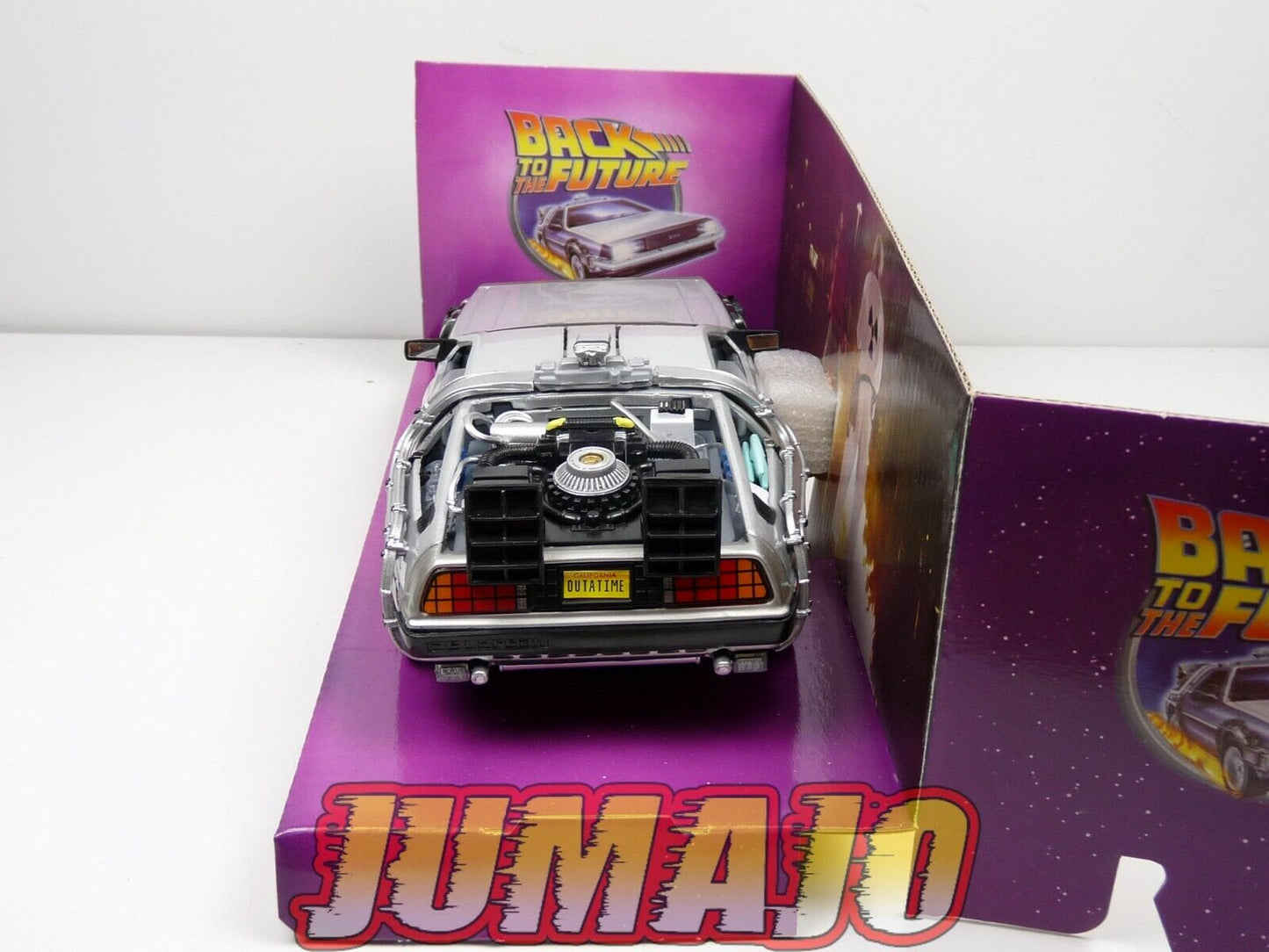 FIL33 Voiture 1/24 WELLY : DELOREAN RETOUR VERS LE FUTUR I "back to the future"